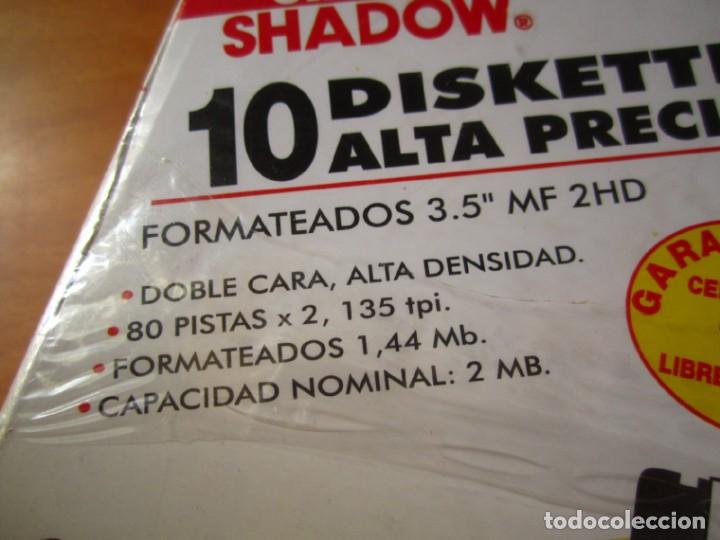 Videojuegos y consolas: Caja 10 Disquetes Precintados Silver Shadow - Foto 8
