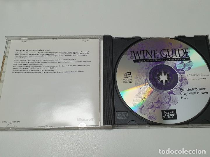 Videojuegos y consolas: CD Wine Guide Microsoft - 1995 - with Certificate - for PC - Foto 2