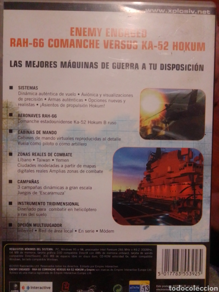 Videojuegos y consolas: Enemy Engaged. ...... - Foto 2