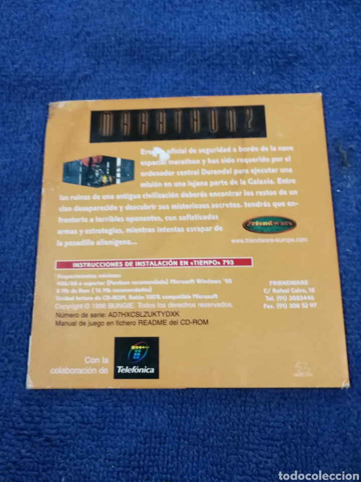 Videojuegos y consolas: Marathon 2. Juego pc - Foto 3