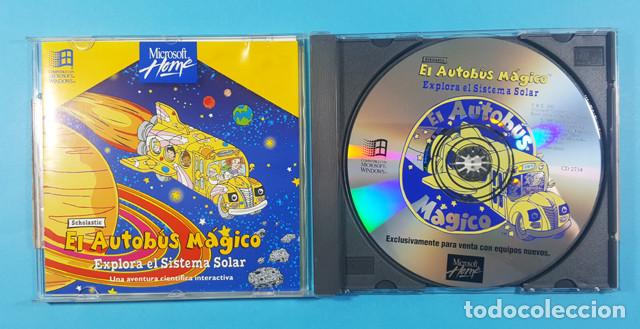 Videojuegos y consolas: EL AUTOBUS M&Aacute;GICO EXPLORA EL SISTEMA SOLAR, MICROSOFT HOME, CD - Foto 1