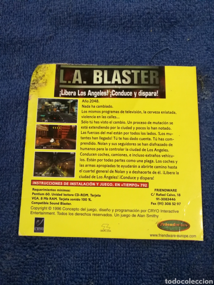 Videojuegos y consolas: Libera los &aacute;ngeles blaster. Juego pc - Foto 2