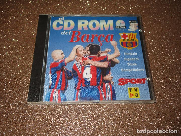 Videojuegos y consolas: EL CD-ROM DEL BAR&Ccedil;A - PC-DOS - SPORT - Foto 2