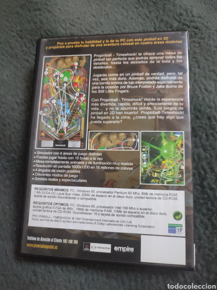 Videojuegos y consolas: Timeshock. Pro pinball. Interactiva. Empire - Foto 2