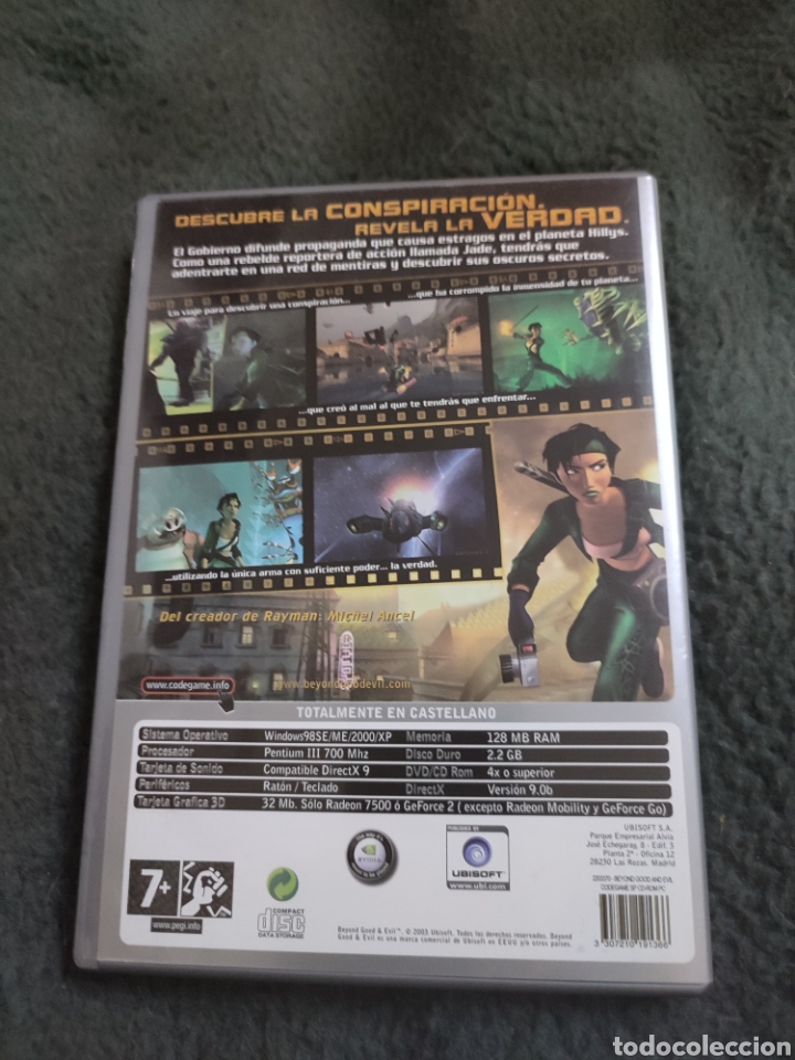 Videojuegos y consolas: Beyond good Evil. Ubisoft. Totalmente en castellano - Foto 2
