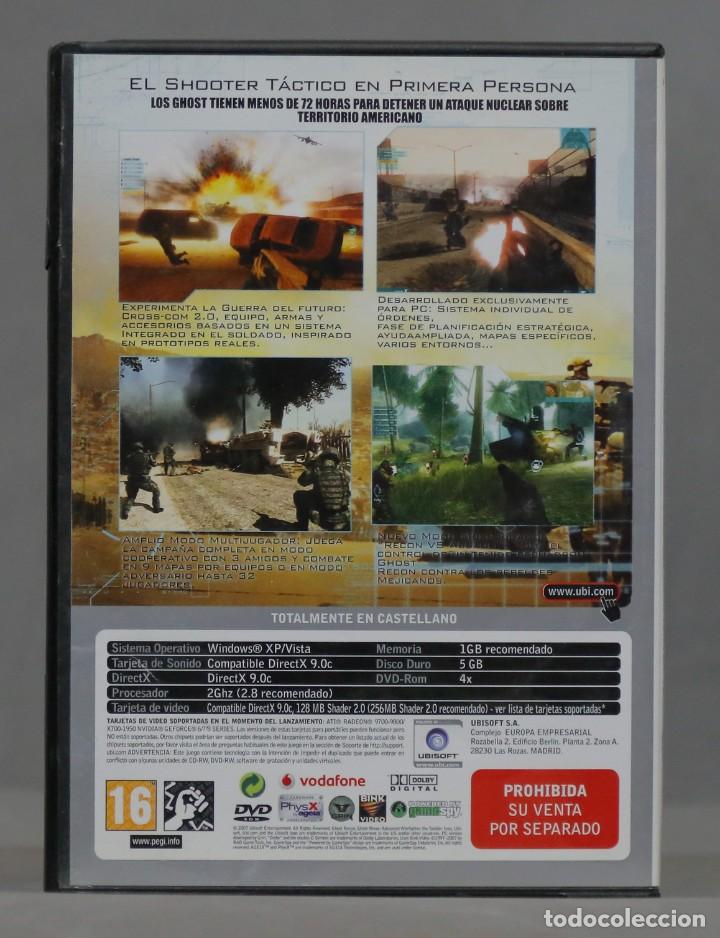 Videojuegos y consolas: VIDEOJUEGO PC. GHOST RECON 2, ADVANCED WARFIGHTER - Foto 2