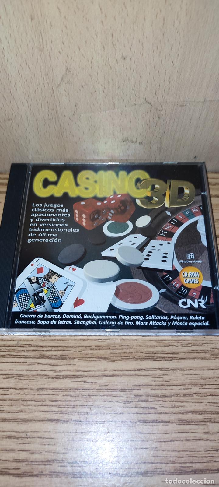 Videojuegos y consolas: CD ROM CASINO 3D - Foto 1