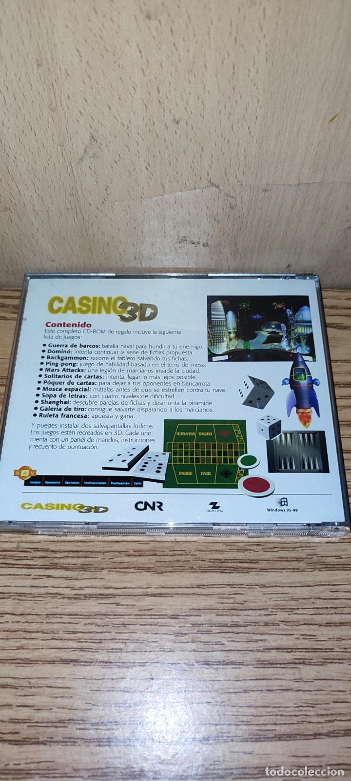 Videojuegos y consolas: CD ROM CASINO 3D - Foto 2