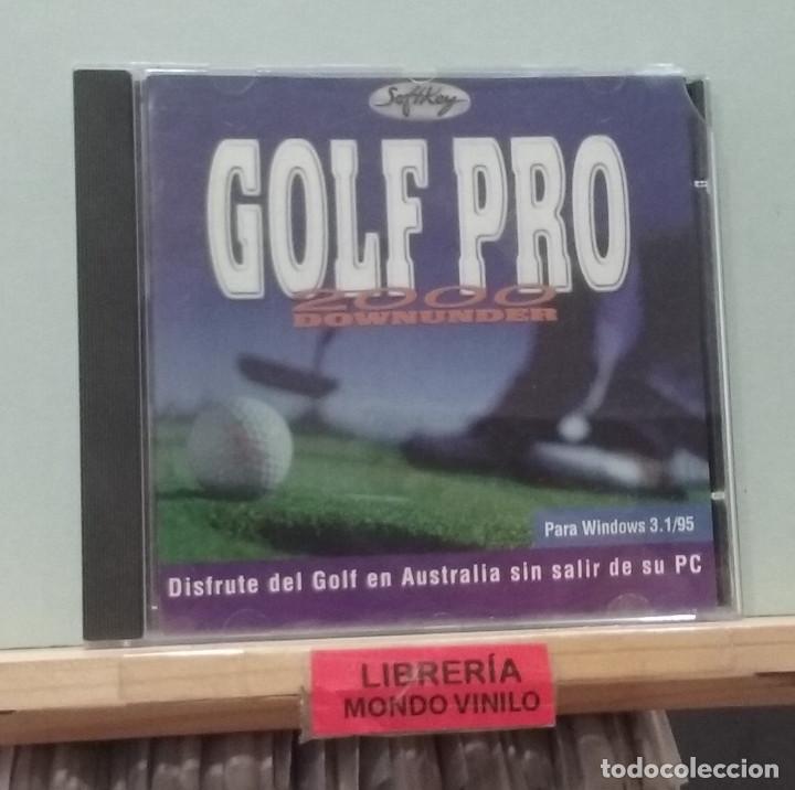 Videojuegos y consolas: Golf pro, 2000 downunder. Para Windows 3.1/95. Juego para PC - Foto 1