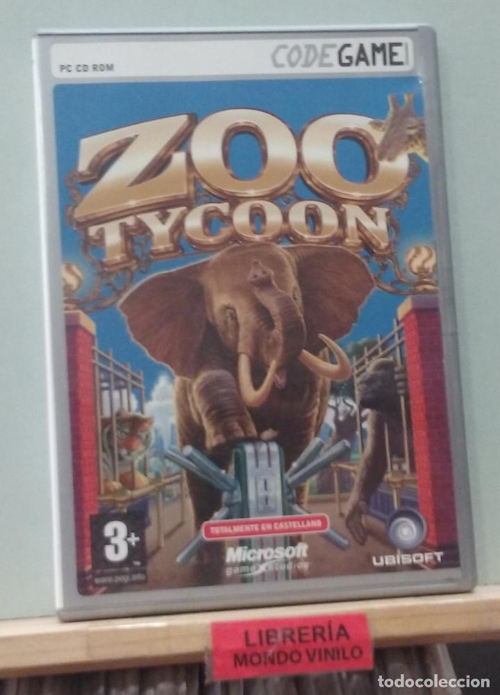 Videojuegos y consolas: Zoo tycoon, para windows 95 / 98 / Me / 2000 / XP. Microsoft 2001. Juego para PC - Foto 1