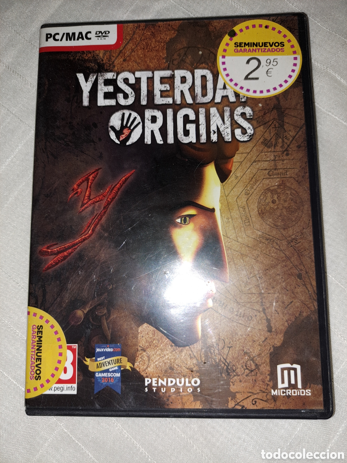 Videojuegos y consolas: YESTERDAY ORIGIN PC/MAC, JUEGO AVENTURAS P&Eacute;NDULO STUDIOS - Foto 1