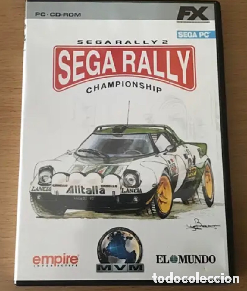 Videojuegos y consolas: Disco CD-ROM. SEGA RALLY CHAMPIONSHIP - Foto 1
