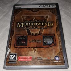 Videojuegos y Consolas: CODEGAME PC CD ROM THE ELDER SCROLLS III MORROWIND THE SEQUEL TO ARENA AND DAGGERFALL, MANUALES. Lote 362612085