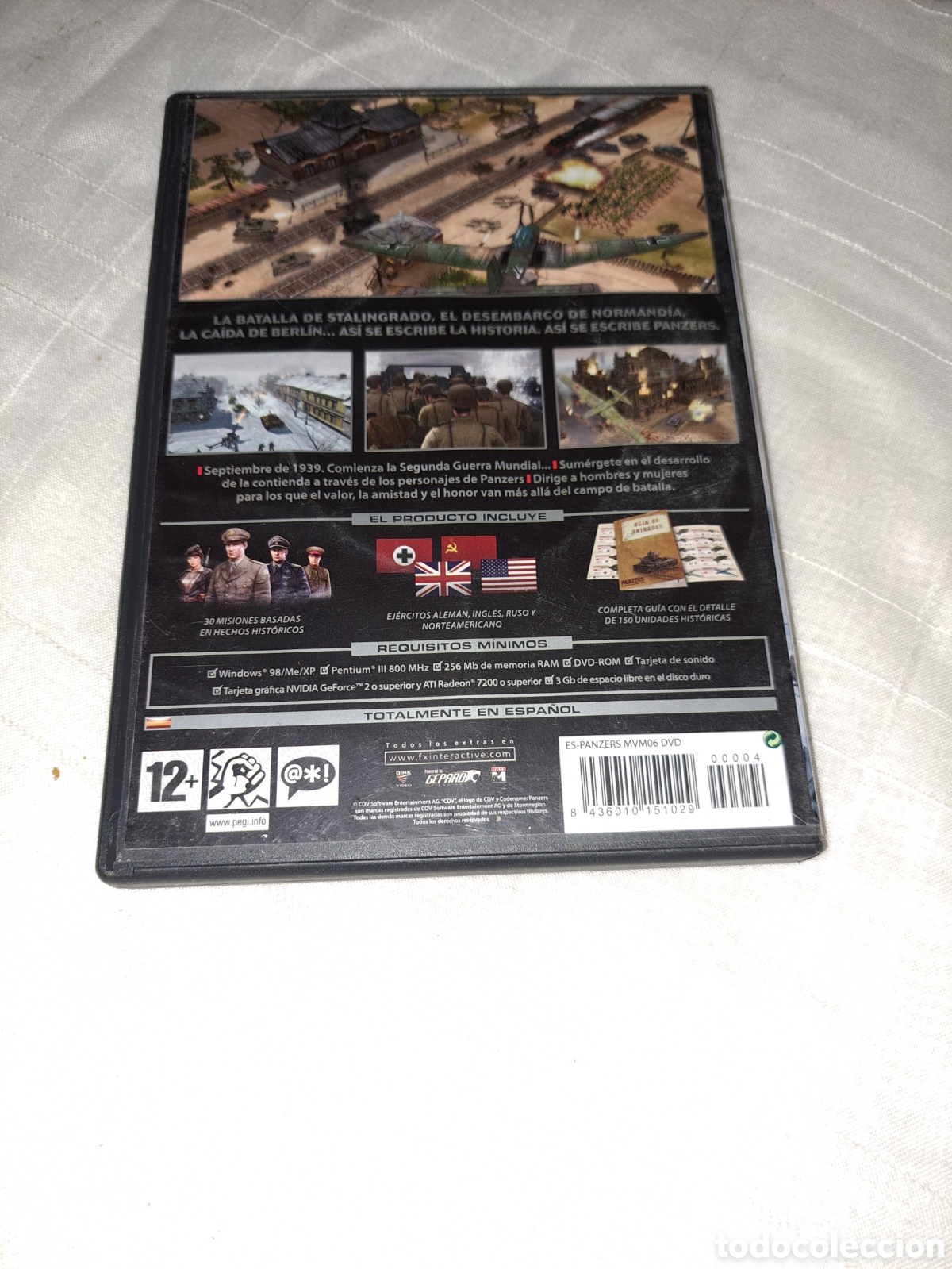 Videojuegos y consolas: PC DVD EX PANZERS CODENAME: PANZERS PHASE ONE BASADO EN HECHOS HISTORICOS - Foto 2