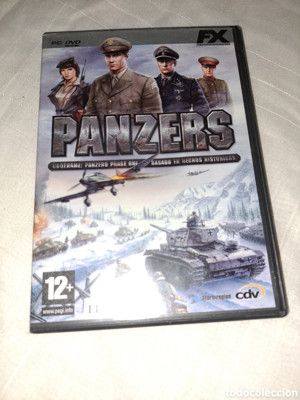 Videojuegos y consolas: PC DVD EX PANZERS CODENAME: PANZERS PHASE ONE BASADO EN HECHOS HISTORICOS - Foto 1