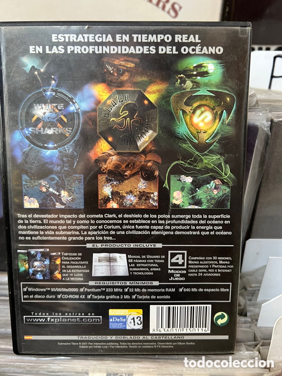 Videojuegos y consolas: Submarine Titans Fx - Foto 2