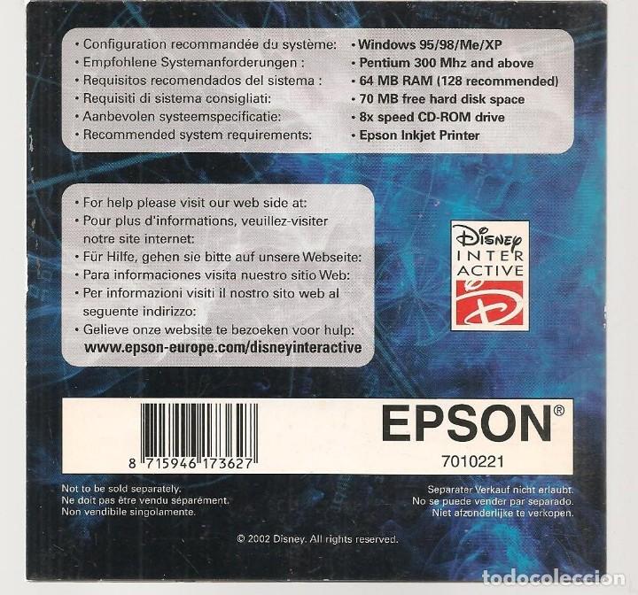 Videojuegos y consolas: PC CD. DISNEY. TREASURE PLANET. PRINT STUDIO. (&Ntilde;) - Foto 2