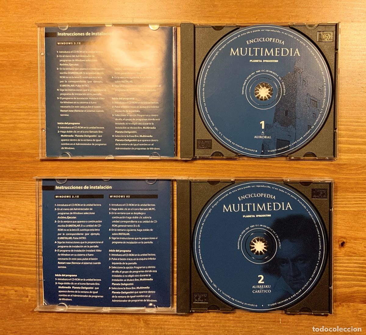 Videojuegos y consolas: Enciclopedia Multimedia - Planeta De Agostini- CD 1 / 2 - Foto 1