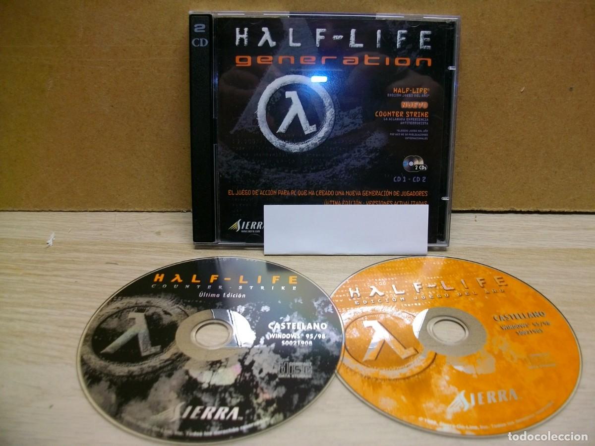 Videojuegos y consolas: Half-life Generation PC EDICION 2 DISCOS - Foto 1