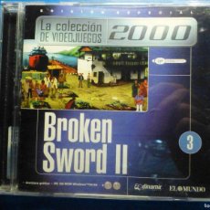 Videojuegos y Consolas: COLECCIÓN VIDEOJUEGOS 2000 - BROKEN SWORD II - PARA WINDOS 95/ 98 - 2 CD´S. Lote 365293816
