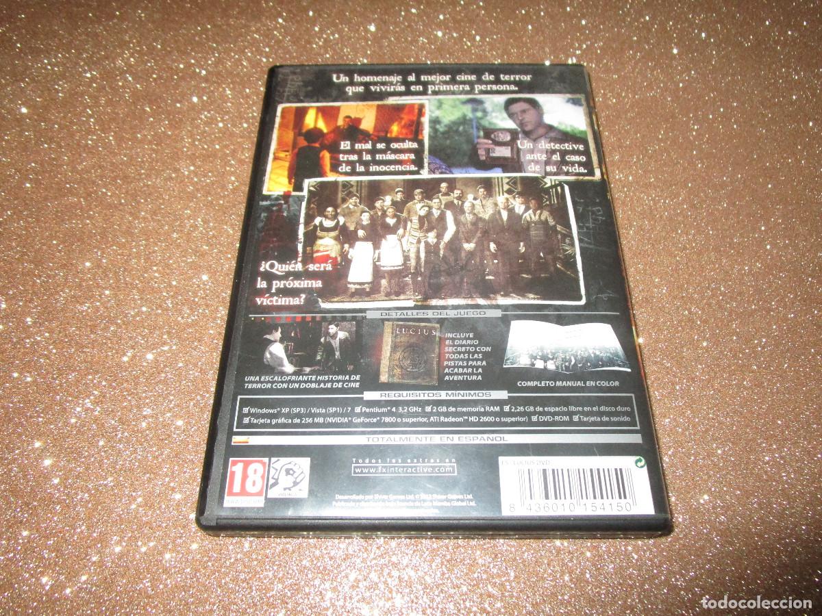 Videojuegos y consolas: LUCIUS - PC DVD - &iquest; QUIEN SERA LA PROXIMA VICTIMA ? - Foto 3