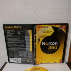 Videojuegos y Consolas: CD PC - NORTON 360 VERSION 5.0 - WINDOWS VISTA - WINDOWS XP. Lote 365927546