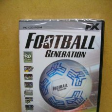 Videojuegos y Consolas: FOOTBALL GENERATION PC NUEVO Y PRECINTADO. Lote 366309541
