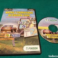 Videojuegos y Consolas: MAPAS Y CARRERAS DE EUROPA 2004 - PC. Lote 366320676