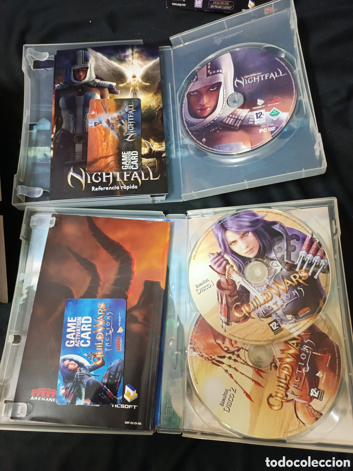 Videojuegos y consolas: Lote 3 juegos PC Nightfall - Foto 2