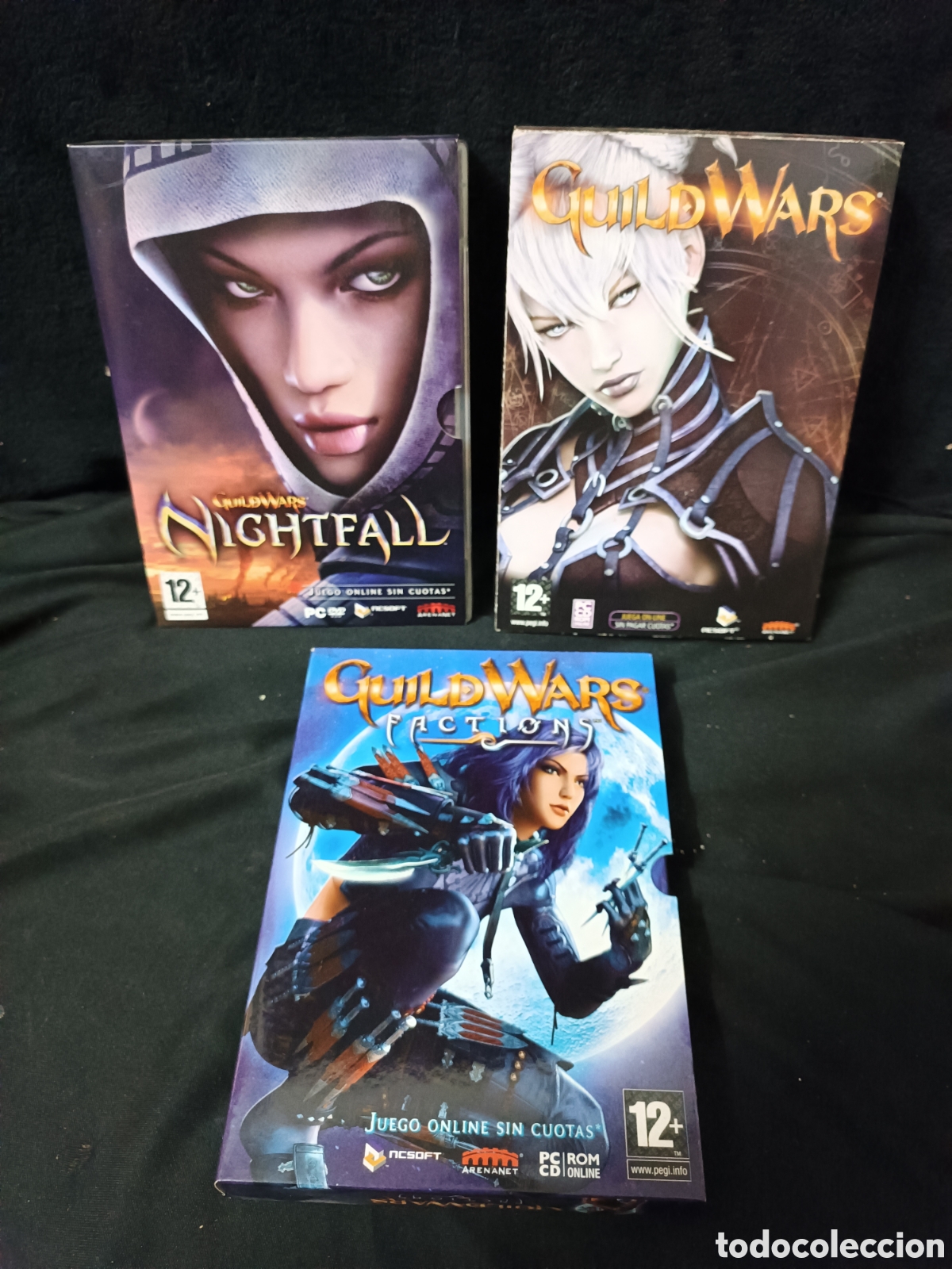Videojuegos y consolas: Lote 3 juegos PC Nightfall - Foto 1