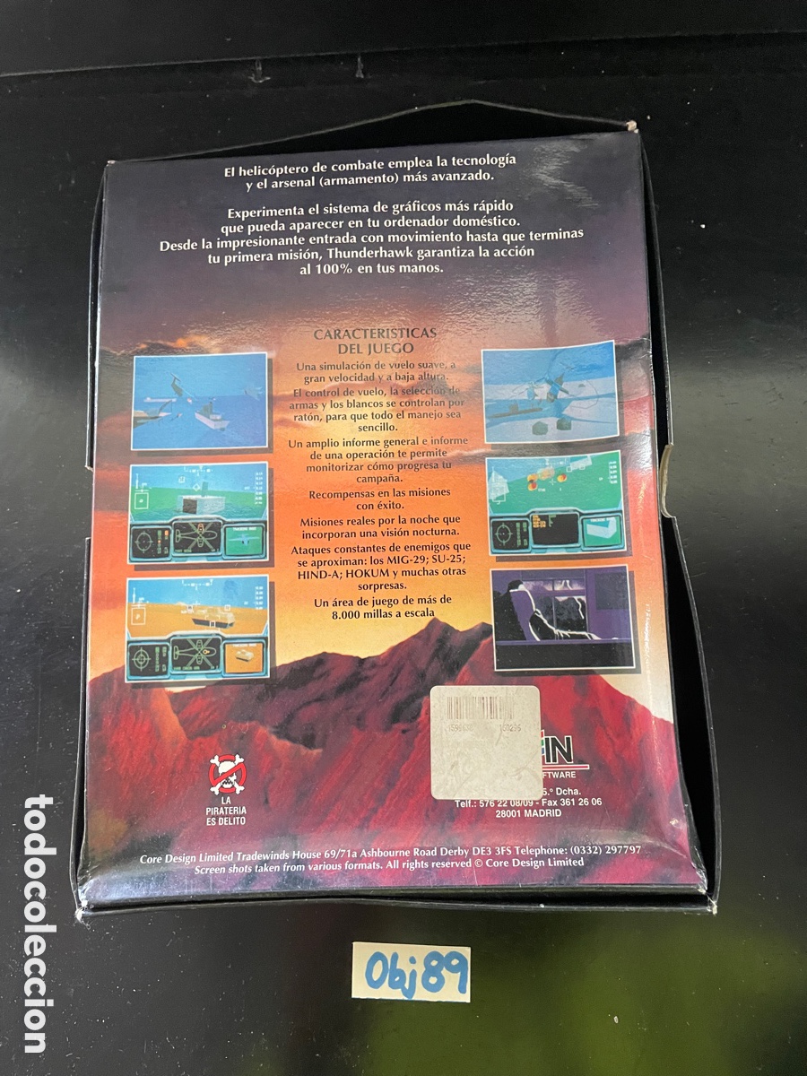 Videojuegos y consolas: THUNDERHAWK - PRO IN - JUEGO PC a&ntilde;os 90 - Foto 2