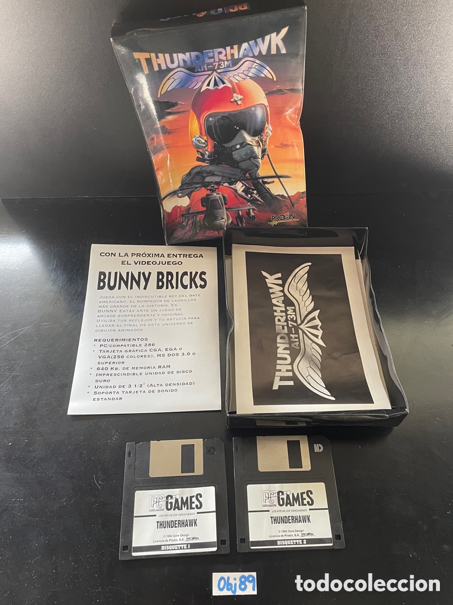 Videojuegos y consolas: THUNDERHAWK - PRO IN - JUEGO PC a&ntilde;os 90 - Foto 3