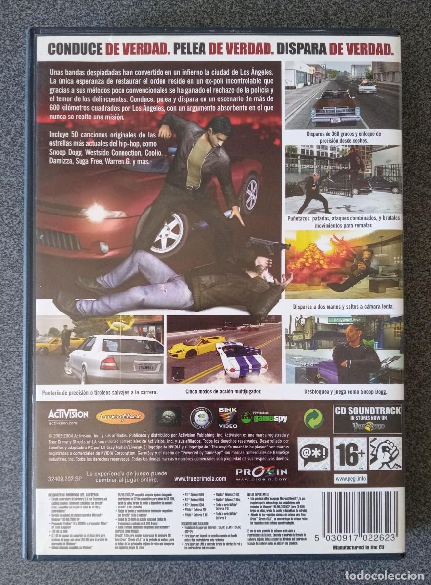Videojuegos y consolas: Juego Pc True Crime - Foto 4