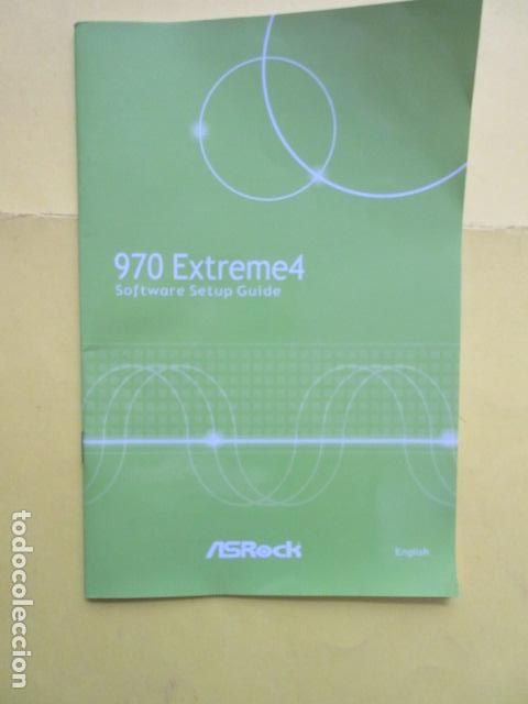 Videojuegos y consolas: MANUAL 970 EXTREME 4 ASROCK - Foto 1