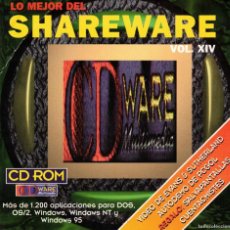 Videojuegos y Consolas: CD-ROM - LO MEJOR DEL SHAREWARE - VOLUMEN XIV - CDWARE