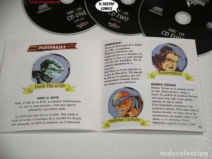 Videojuegos y consolas: Cadillacs & Dinosaurs, The Second Cataclysm, PC CD ROM, Rocket Science, basado en Mark Schultz - Foto 5