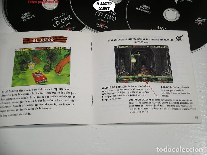 Videojuegos y consolas: Cadillacs & Dinosaurs, The Second Cataclysm, PC CD ROM, Rocket Science, basado en Mark Schultz - Foto 6