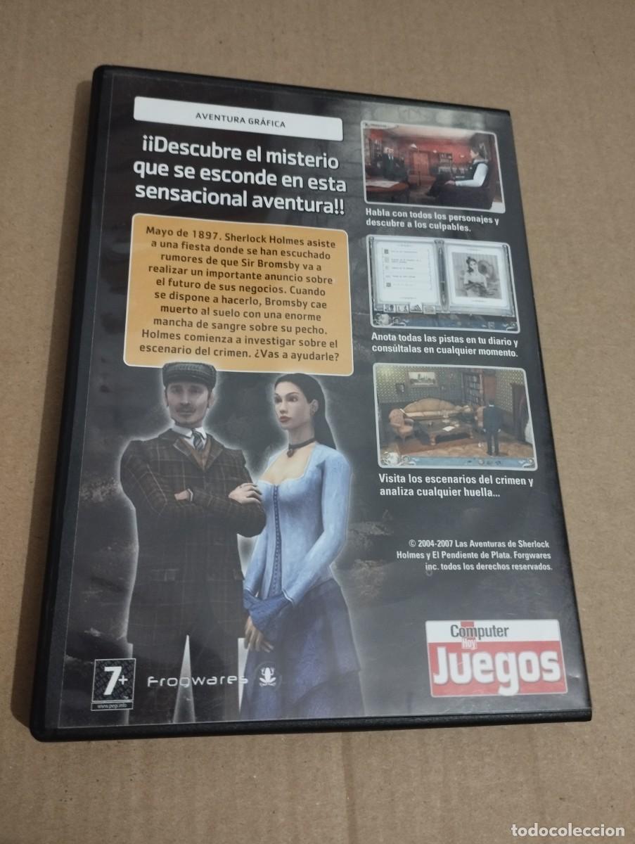 Videojuegos y consolas: EL PENDIENTE DE PLATA (SHERLOCK HOLMES) - Foto 3