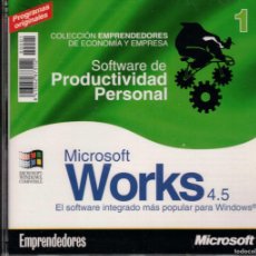 Videojuegos y Consolas: MICROSOFT WORKS 4.5 - EL SOFTWARE INTEGRADO MAS POPULAR DE WINDOWS - SOFTWARE PRODUCTIVIDAD PERSONAL