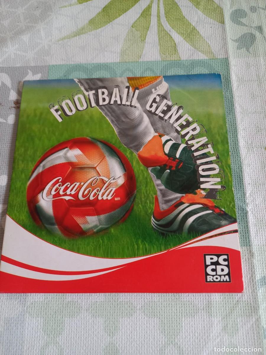 Videojuegos y consolas: CD ROM - FOOTBALL GENERATION - COCA COLA - PC - Foto 1