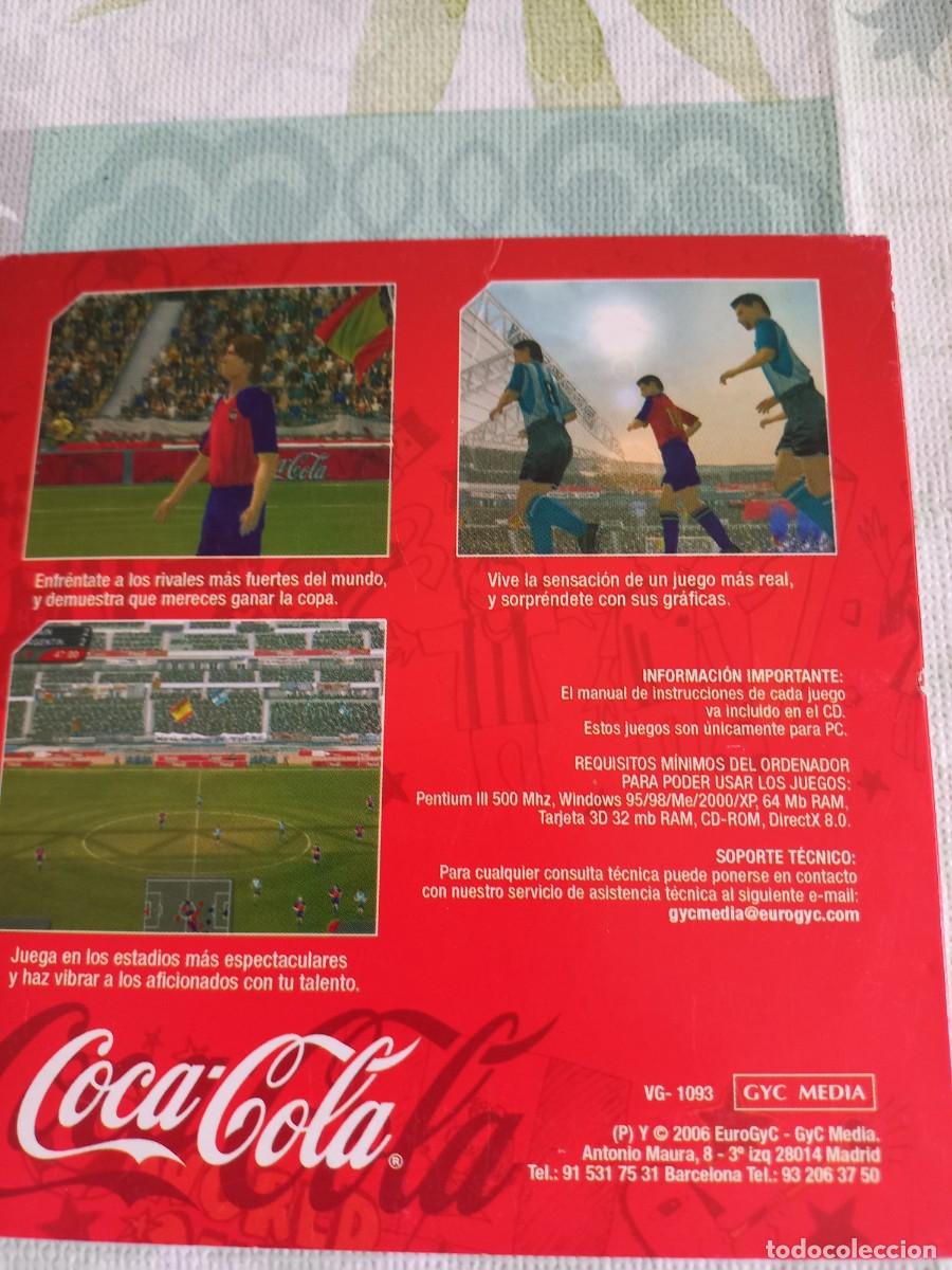 Videojuegos y consolas: CD ROM - FOOTBALL GENERATION - COCA COLA - PC - Foto 2
