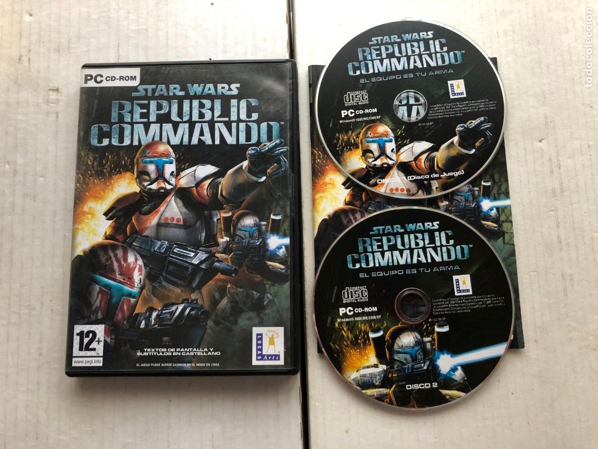 Videojuegos y consolas: STAR WARS REPUBLIC COMMANDO - PC CD KREATEN STARWARS - Foto 1