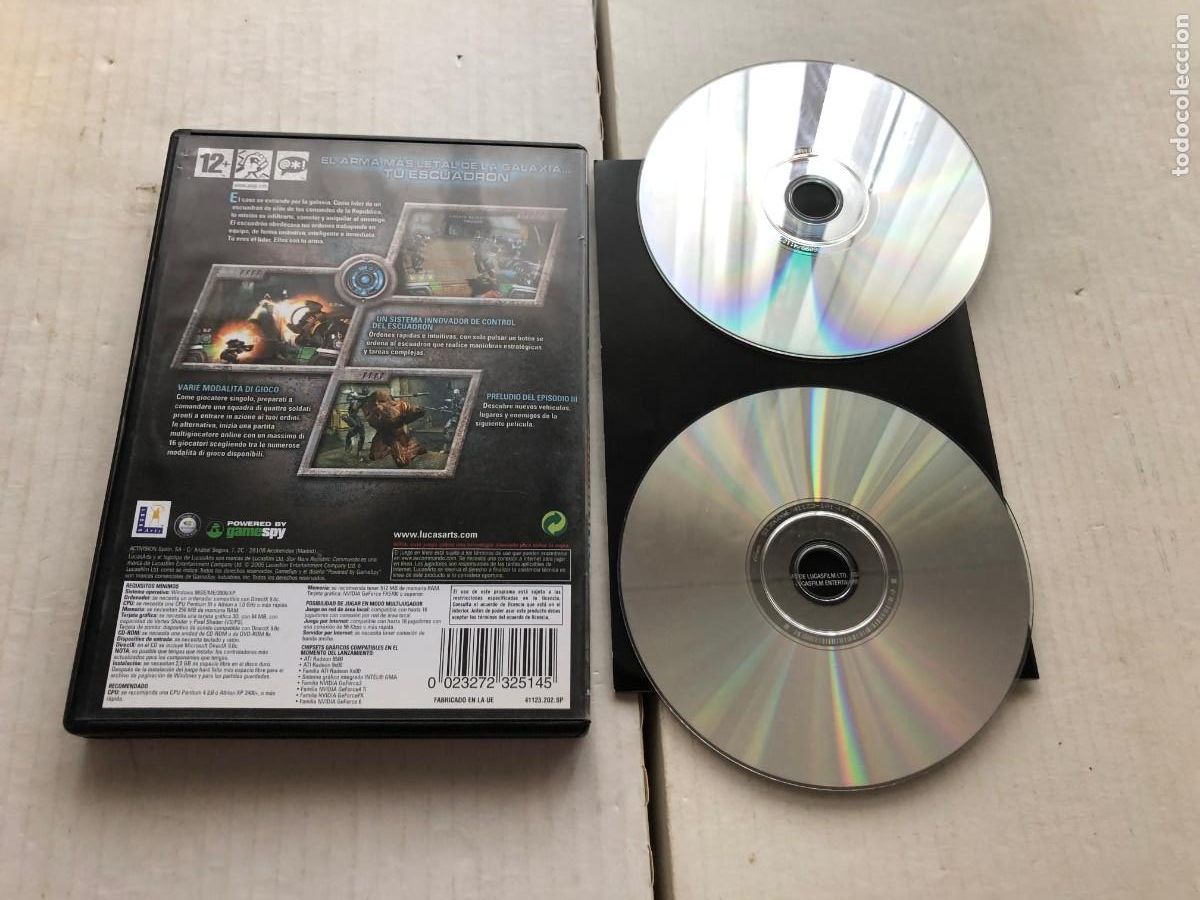 Videojuegos y consolas: STAR WARS REPUBLIC COMMANDO - PC CD KREATEN STARWARS - Foto 2