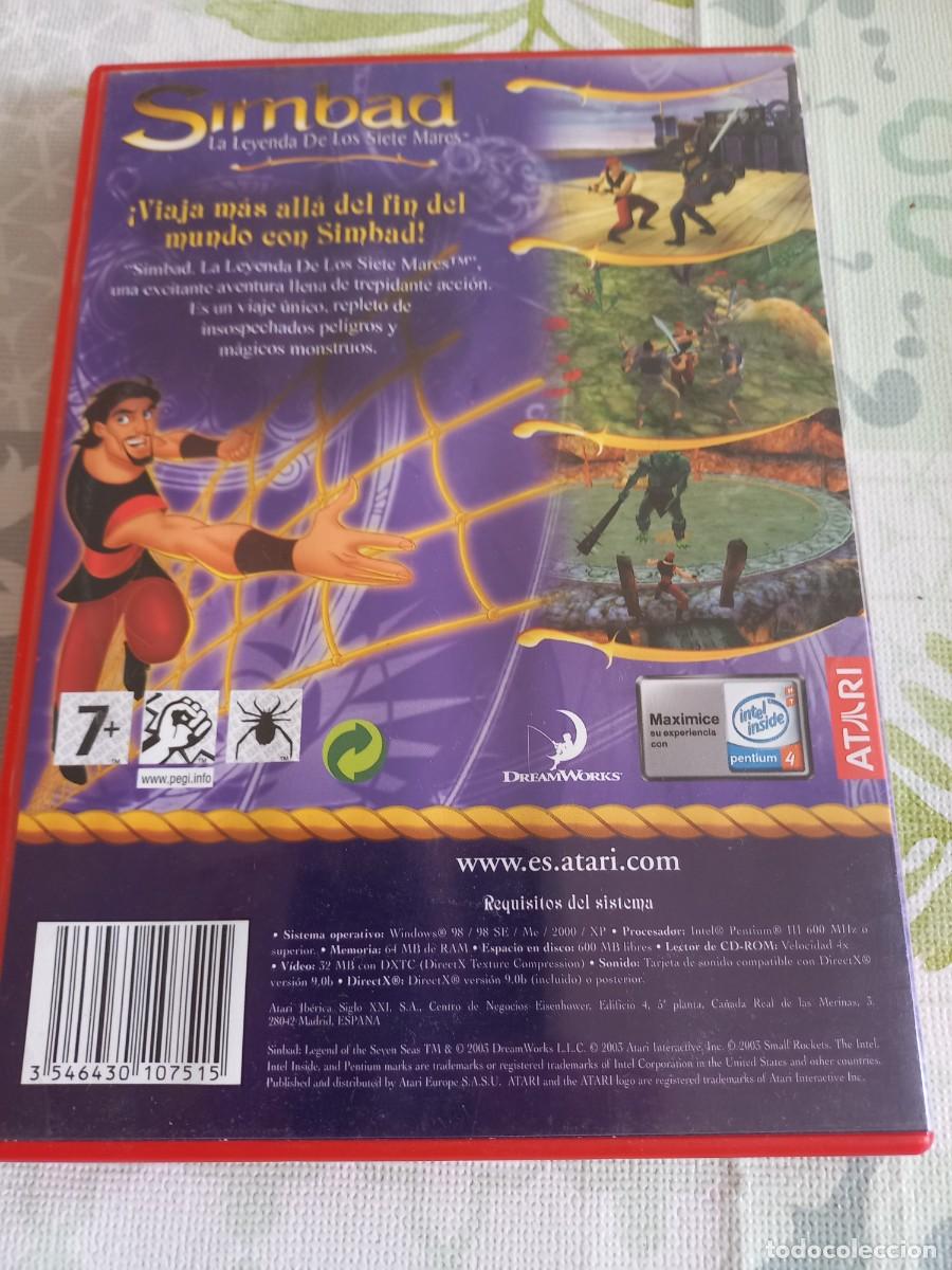 Videojuegos y consolas: SIMBAD LA LEYENDA DE LOS SIETE MARES PC - Foto 2