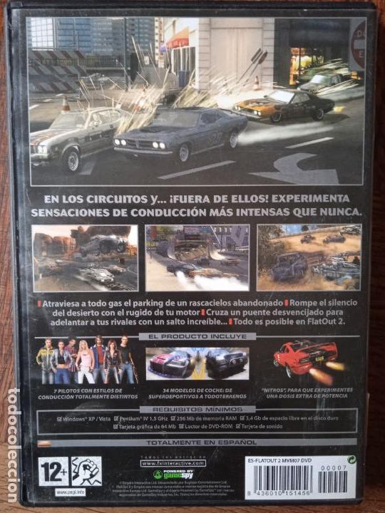 Videojuegos y consolas: FLATOUT 2 - JUEGO PC DVD - Foto 2