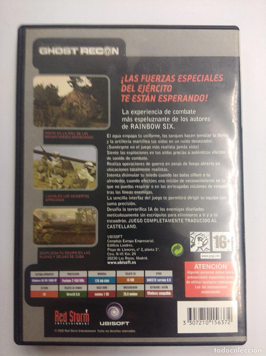 Videojuegos y consolas: GHOST RECON/PC. - Foto 3