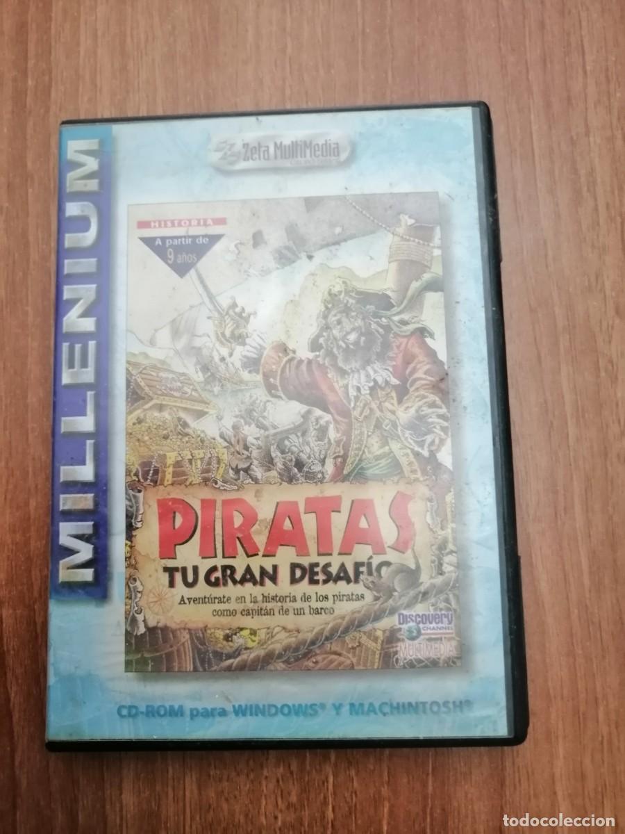 Videojuegos y consolas: MILLENIUM - CD ROM PARA WINDOWS PIRATAS TU GRAN DESAFIO - Foto 1