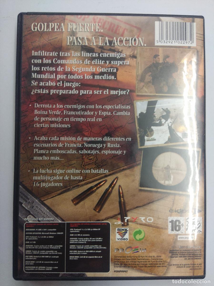 Videojuegos y consolas: COMAMANDOS STRIKE FORCE/PC. - Foto 3