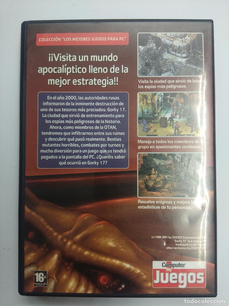 Videojuegos y consolas: GORKY 17/PC. - Foto 3