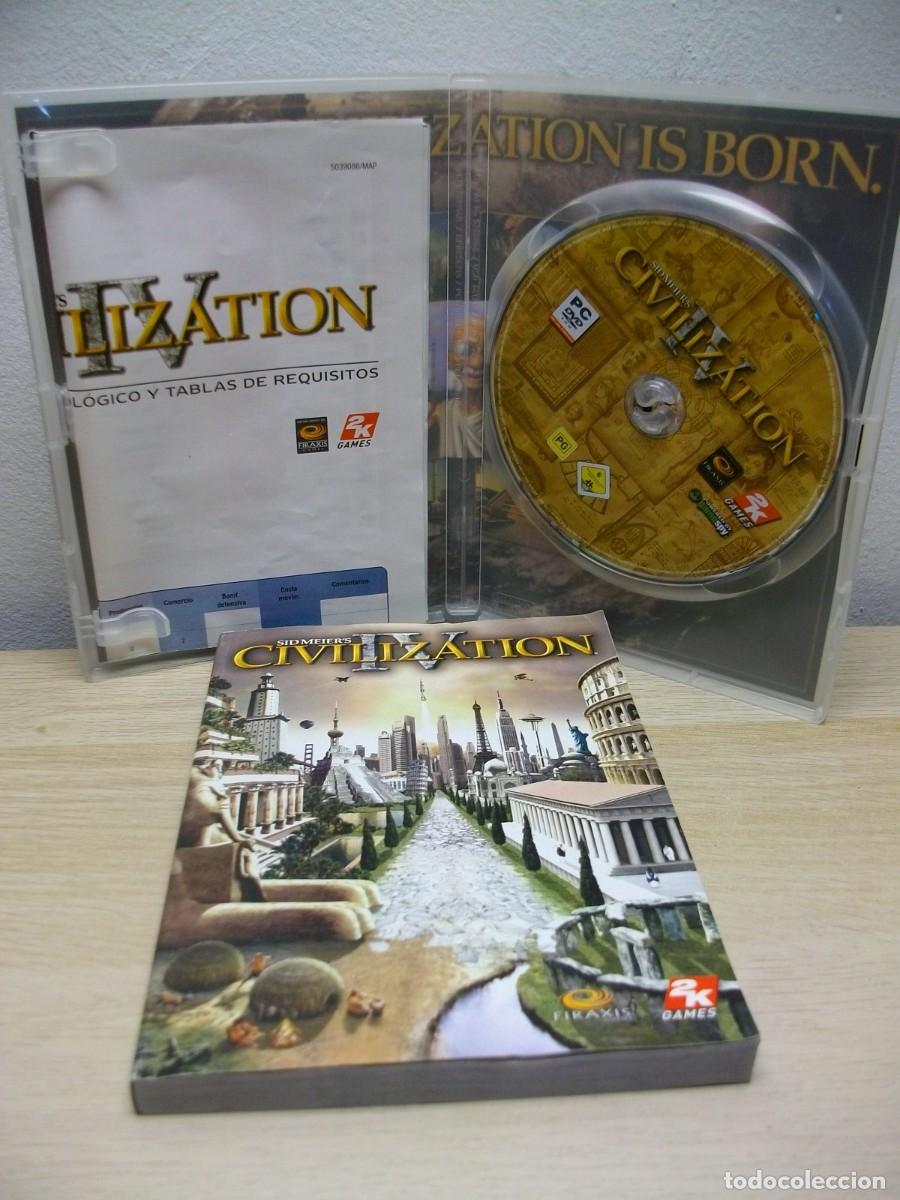 Videojuegos y consolas: Sid Meiers Civilization IV - Complete JUEGO de PC - Foto 1